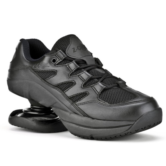 ZCoil Shoes Zcoil Freedom Classic Black Sneakers Wedge Shoes